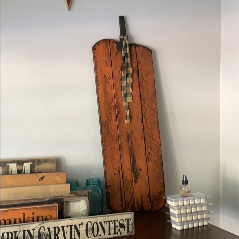 Large pumpkin decoration